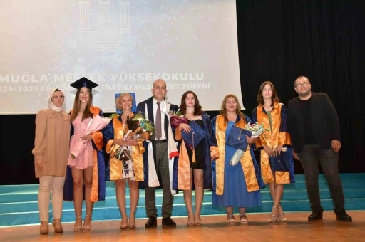 Muğla MYO ile Dalaman MYO’da mezuniyet sevinci
