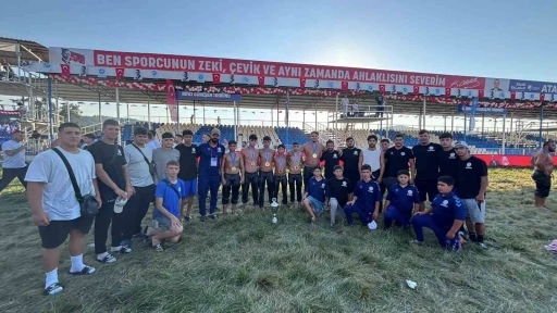 Muğla&rsquo;nın g&uuml;reş&ccedil;ileri Manisa&rsquo;da 6 madalya ile d&ouml;nd&uuml;