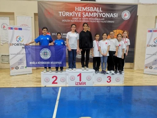 Muğla&rsquo;ya Hemsball Şampiyonası&rsquo;ndan 4 Madalya