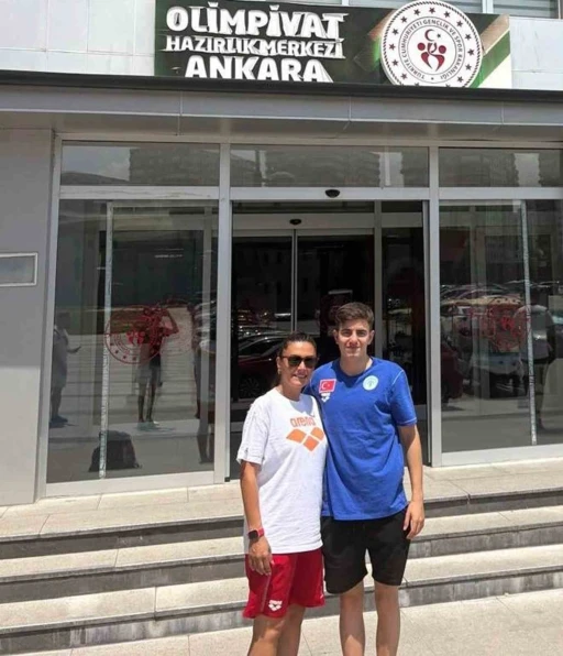 MUĞLALI YÜZÜCÜ AKPINAR, MİLLİ TAKIM KAMPINDA