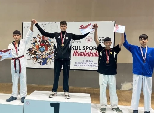 Muğlalı sporcular Uşak&rsquo;tan 3 madalya ile d&ouml;nd&uuml;
