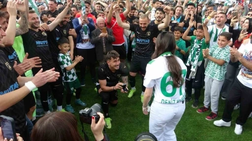 Muğlaspor futbolcusu Demir’den sürpriz evlilik teklifi
