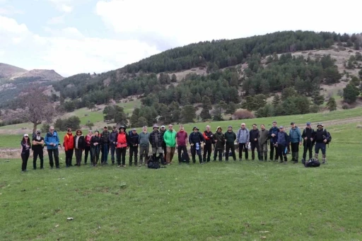 Muhteşem manzarada 17 kilometrelik yürüyüş
