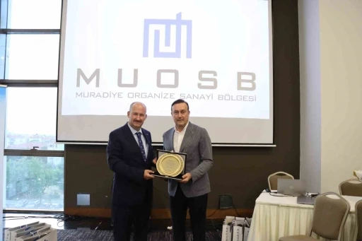 Muradiye OSB’den Yunusemre Kaymakamı Atilla Kantay’a veda yemeği
