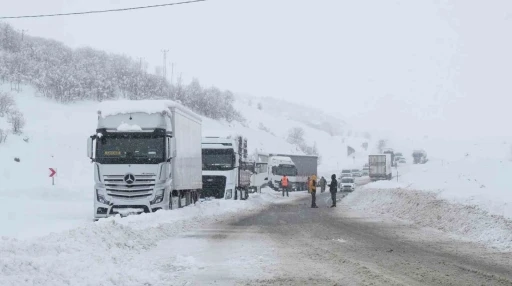 Muş-Bing&ouml;l kara yolunda kar engeli: 60 ara&ccedil; ve 140 kişi kurtarıldı
