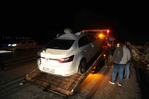 Muş-Bing&ouml;l kara yolunda otomobil ata &ccedil;arptı: 7 yaralı
