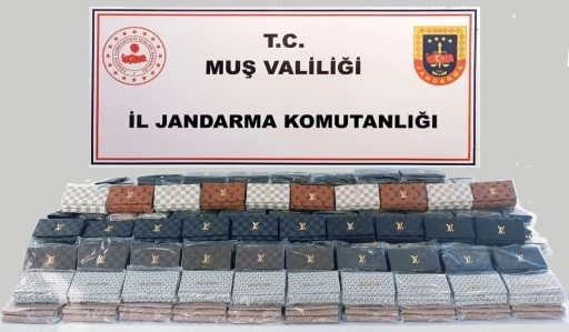 Muş’ta 1 milyon 220 bin liralık sahte cüzdan ele geçirildi