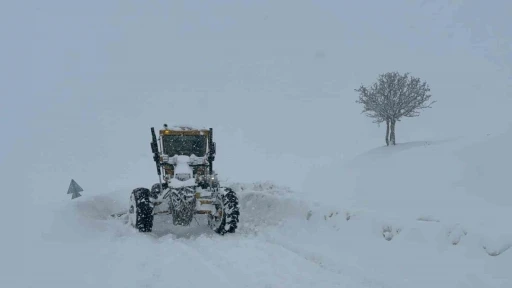 Muş&rsquo;ta 55 k&ouml;y yolu kapandı
