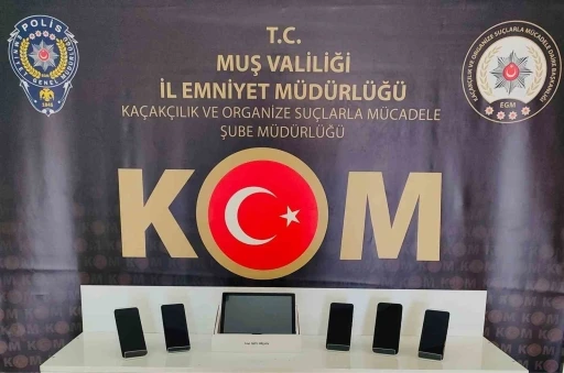 Muş&rsquo;ta ka&ccedil;ak&ccedil;ılık operasyonu
