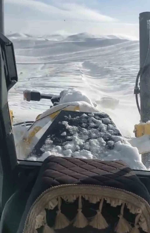 Muş&rsquo;ta kar yağışı: 333 k&ouml;y yolu kapandı
