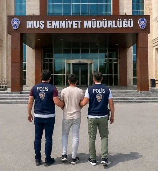 Muş&rsquo;ta tefecilik su&ccedil;undan aranan h&uuml;k&uuml;ml&uuml; yakalandı
