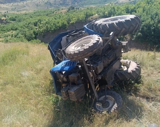 Muş’ta traktör devrildi: 1 yaralı
