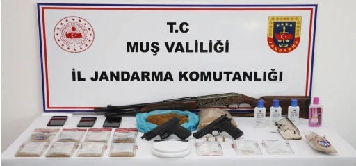 Muş&rsquo;ta uyuşturucu operasyonu: 2 kişi tutuklandı
