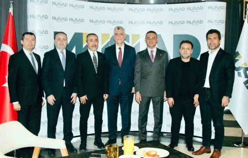 M&Uuml;SİAD Muğla heyeti Ticaret Bakanı Bolat&rsquo;ın da katıldığı istişare toplantısına katıldı
