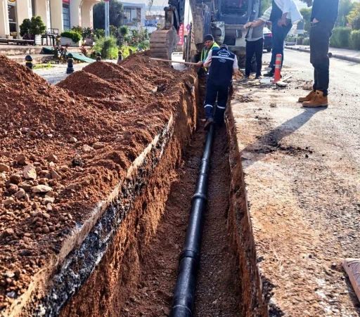 MUSKİ&rsquo;den Bodrum Yalıkavak&rsquo;ta i&ccedil;me suyu hat yenileme &ccedil;alışması
