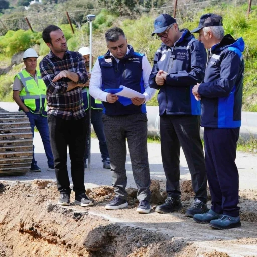 MUSKİ Genel M&uuml;d&uuml;r&uuml; Şeng&uuml;l Bodrum&rsquo;daki &ccedil;alışmaları inceledi
