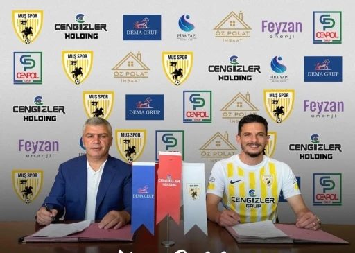 Muşspor, Ersel Aslıyüksek’i kadrosuna kattı
