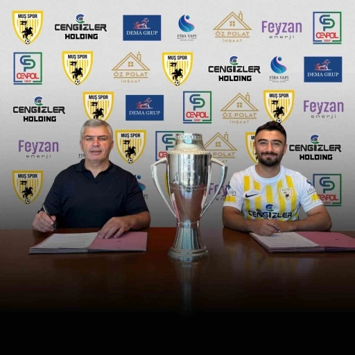 Muşspor, İlker Günaslan ile sözleşme yeniledi
