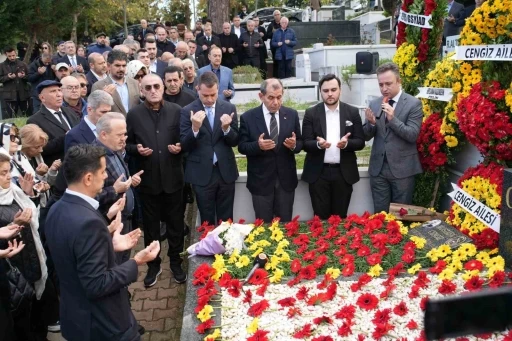 Mustafa Cengiz kabri başında anıldı
