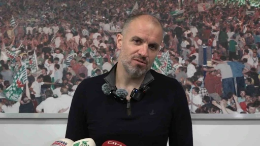 Mustafa Er: "Bursaspor taraftarı muazzam. Onlar her şeyin &ccedil;ok daha iyisini hak ediyor"
