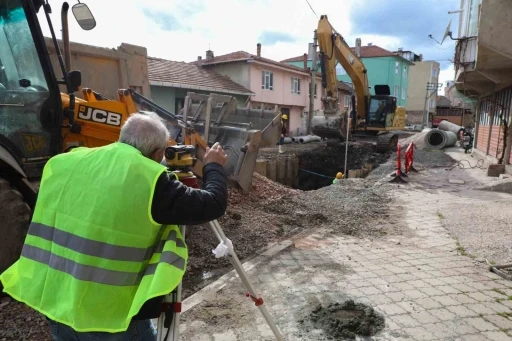 Mustafakemalpaşa&rsquo;nın altyapısı B&uuml;y&uuml;kşehir&rsquo;le yenileniyor
