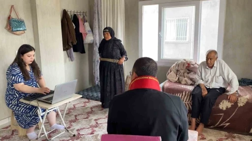 Müştekinin ifadesi için ’Evde Adalet Hizmeti’ uygulamasıyla evde mahkeme kuruldu
