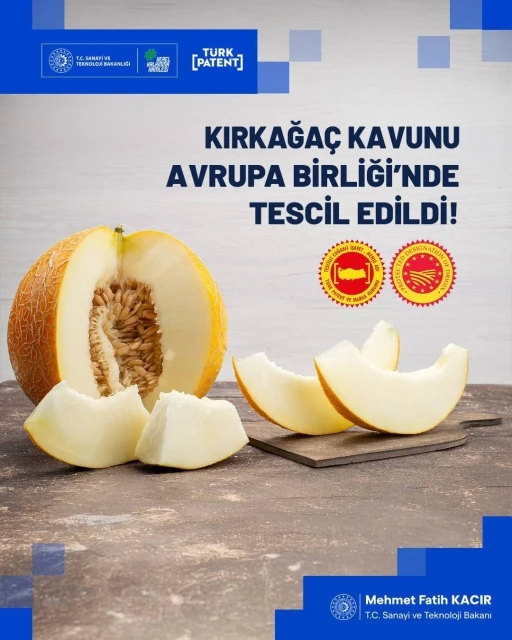 Mut zeytinyağı ve Kırkağaç kavununa AB’den coğrafi işaret tescili
