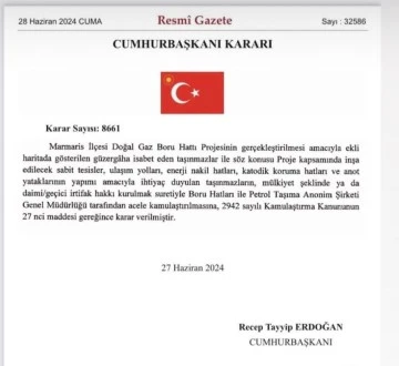 MARMARİS’E DOĞALGAZ İÇİN BÜYÜK KAMULAŞTIRMA