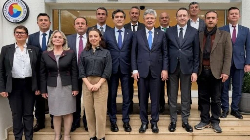 İYİ PARTİ HEYETİNDEN MARMARİS TİCARET ODASI&rsquo;NA ZİYARET