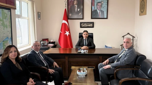 Müfettişlerden Marmaris Kaymakamı Kaya’ya ziyaret 