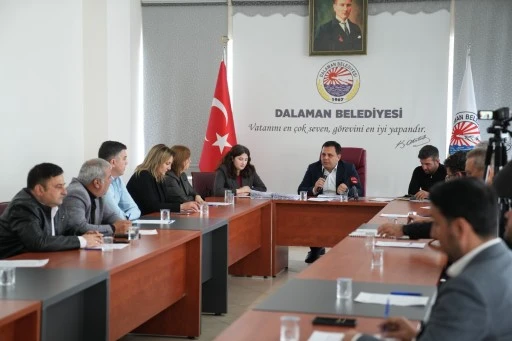 DALAMAN BELEDİYESİ NİSAN AYI MECLİS TOPLANTISI YAPILDI