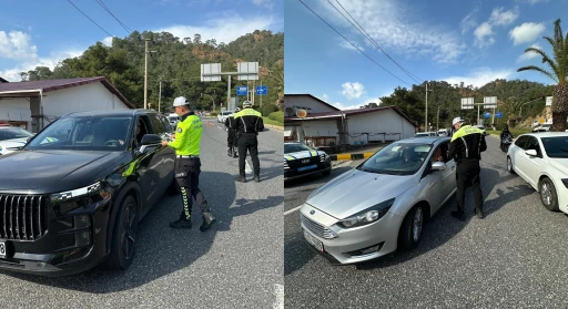 Marmaris&rsquo;te trafik denetimleri bayramda sıklaştı&nbsp;