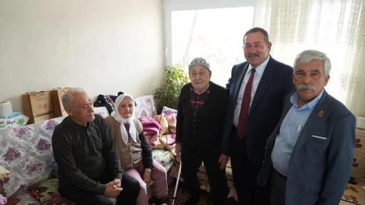 BAŞKAN TOPUZ&rsquo;DAN ASIRLIK &Ccedil;INARLARA ZİYARET