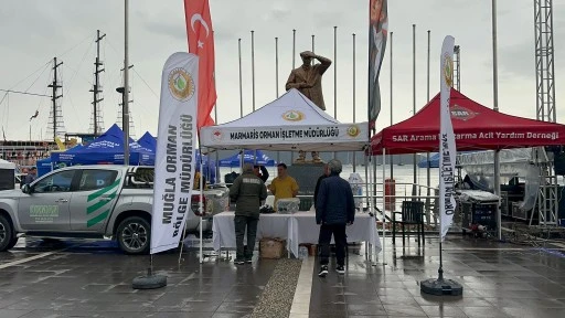 MARMARİS&rsquo;TE FİDAN DAĞITIMI GER&Ccedil;EKLEŞTİ