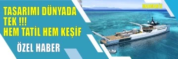 HEM LÜKS YAT HEM DALIŞ MERKEZİ, BU YATTA NE ARARSAN VAR 