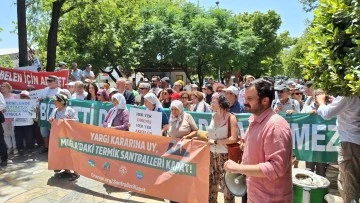 MUĞLALI ÇEVRECİLER: ÇİMENTOCU ŞİRKET MUĞLA’YI TERK ET