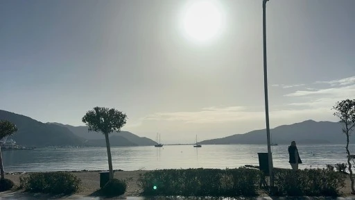 MARMARİS&rsquo;TE FIRTINADAN &nbsp;SONRA G&Uuml;NEŞ YENİDEN Y&Uuml;Z&Uuml;N&Uuml; G&Ouml;STERDİ