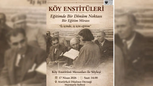 MARMARİS ADD&rsquo;DEN ANLAMLI BULUŞMA: K&Ouml;Y ENSTİT&Uuml;S&Uuml; MEZUNLARI DENEYİMLERİNİ PAYLAŞACAK