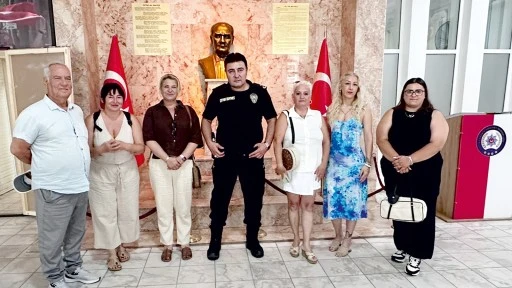 MARMARİS BASININDAN YENİ EMNİYET MÜDÜRÜNE ZİYARET