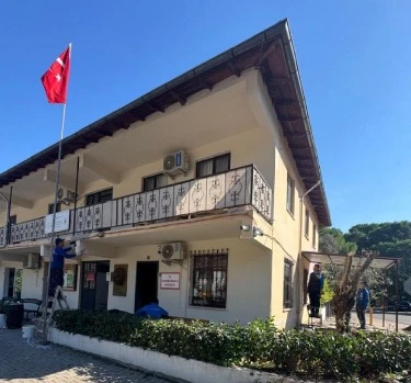 HİSARÖNÜ MUHTARLIK BİNASI YENİLENİYOR