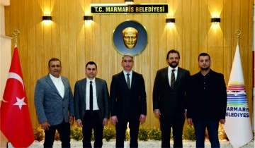 SERKAN YAZICI’DAN BAŞKAN OKTAY’A ZİYARET