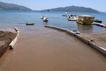 DERE AĞZINA BETON BARİYER