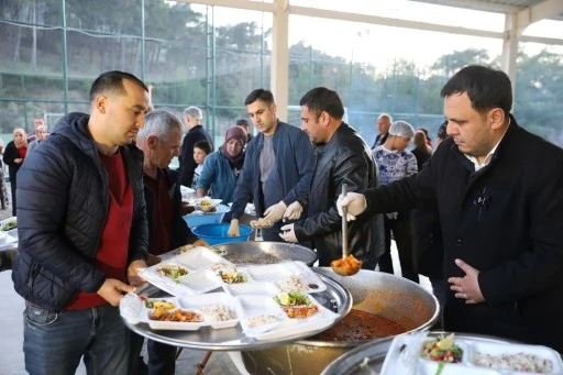 DALAMAN’DA BİNLERCE KİŞİ İFTAR SOFRASINDA BULUŞUYOR