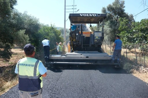 BELEDİYE ASFALT ÇALIŞMALARINA DEVAM EDİYOR