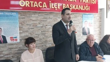 EVREN TEZCAN, ORTACA BELEDİYE BAŞKANLIĞI İÇİN ADAY ADAYI OLDU