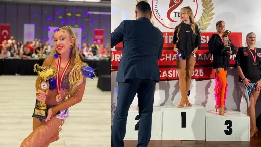 MARMARİS'İN MİLLİ DANSÇISI BADE GÜLERYÜZ’DEN BİR BAŞARI DAHA