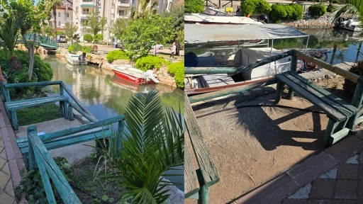 VANDALLAR YENİLENEN KORKULUKLARI PAR&Ccedil;ALADILAR!