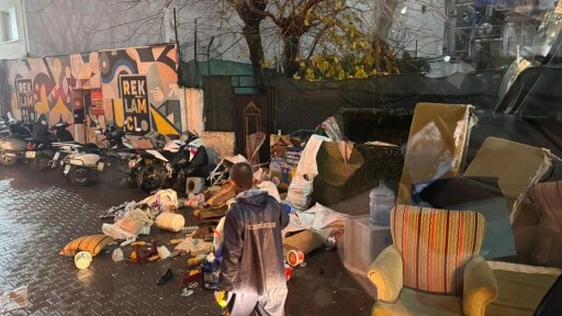 ZORLU HAVA  ŞARTLARINDA  DUYARSIZLIK TEMİZLİK &Ccedil;ALIŞANLARINI ZORLUYOR