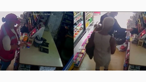 Muhtar Pekpak alışveriş yaparken hırsızlığa uğradı 