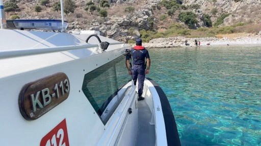 SÖĞÜT’TE MAHSUR KALAN 14 DÜZENSİZ GÖÇMEN KURTARILDI